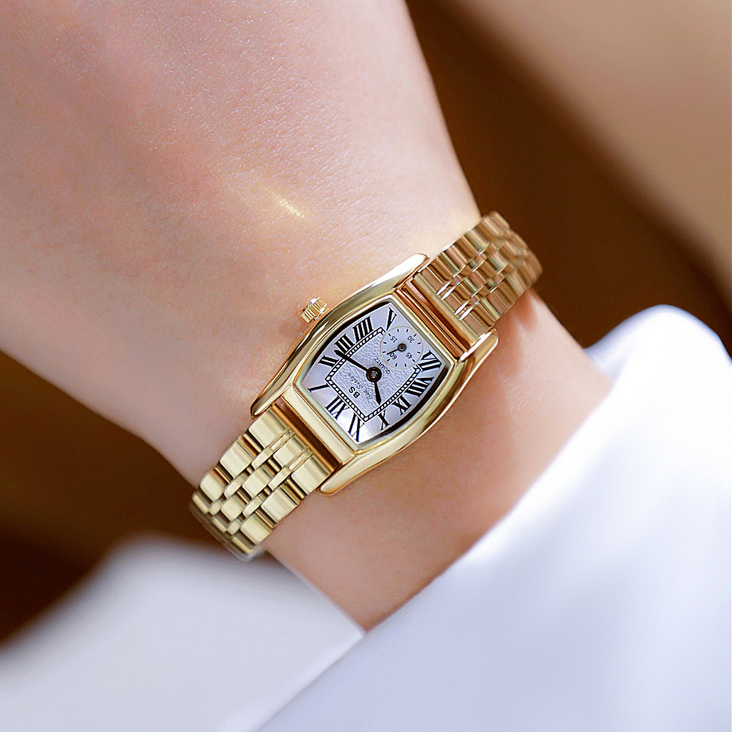 BS Women's Watch Versatile Ret - مراجعة Luxury Watch With Leather Strap وسعره
