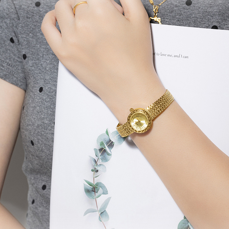 Retro-style wheat ear watch, h - مراجعة Luxury Watch Value وسعره