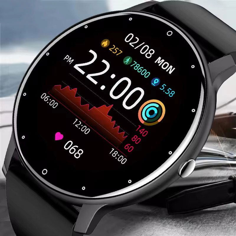 2025 New SmartWatch Men Women  - مراجعة Gmt Dual Timezone Watch وسعره