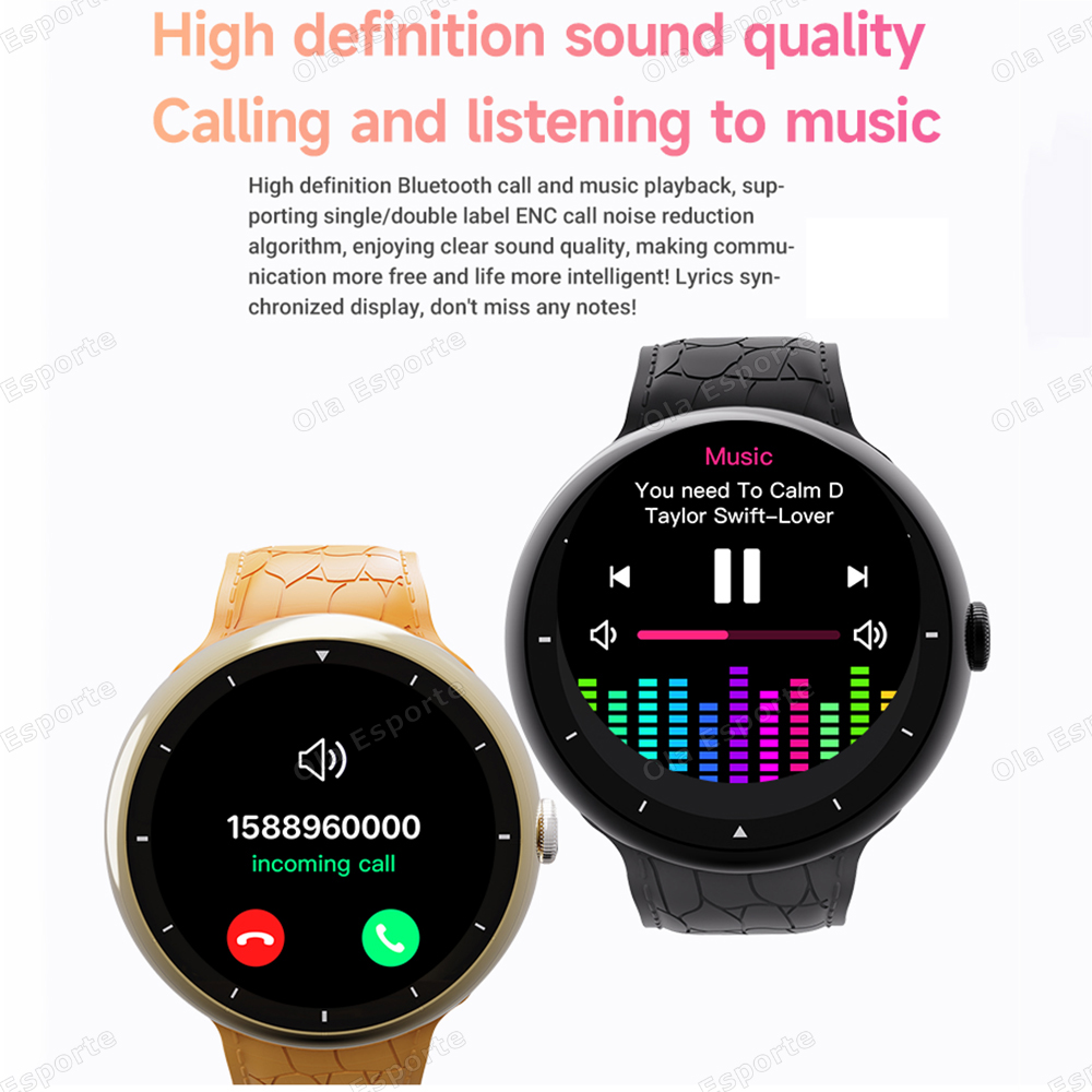 2025 New SmartWatch Men Women  - مراجعة Gmt Dual Timezone Watch وسعره