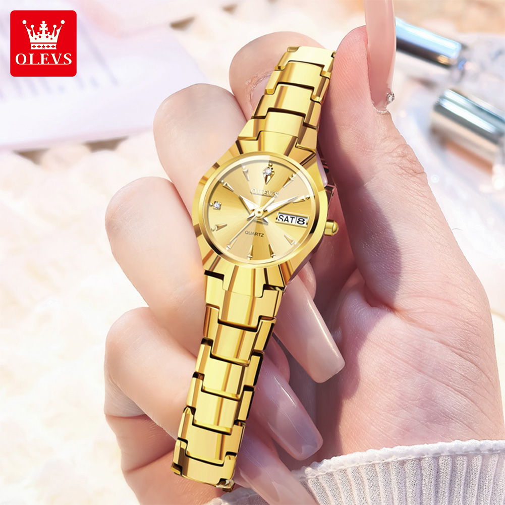 OLEVS Ladies Watch 8697 Luxury - مراجعة Luxury Women'S Watch وسعره