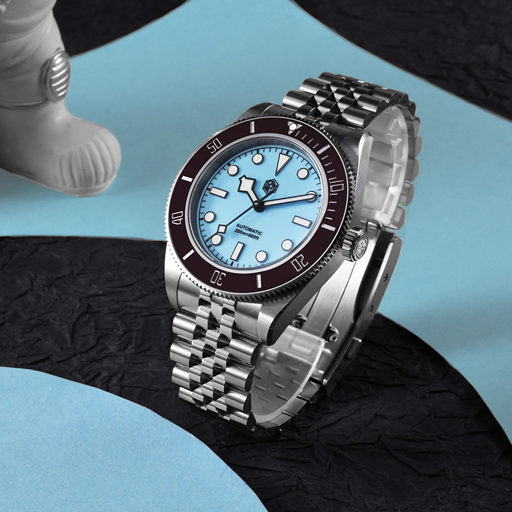 San Martin 40mm Diver Watch En - مراجعة Cloisonne Enamel Dial وسعره
