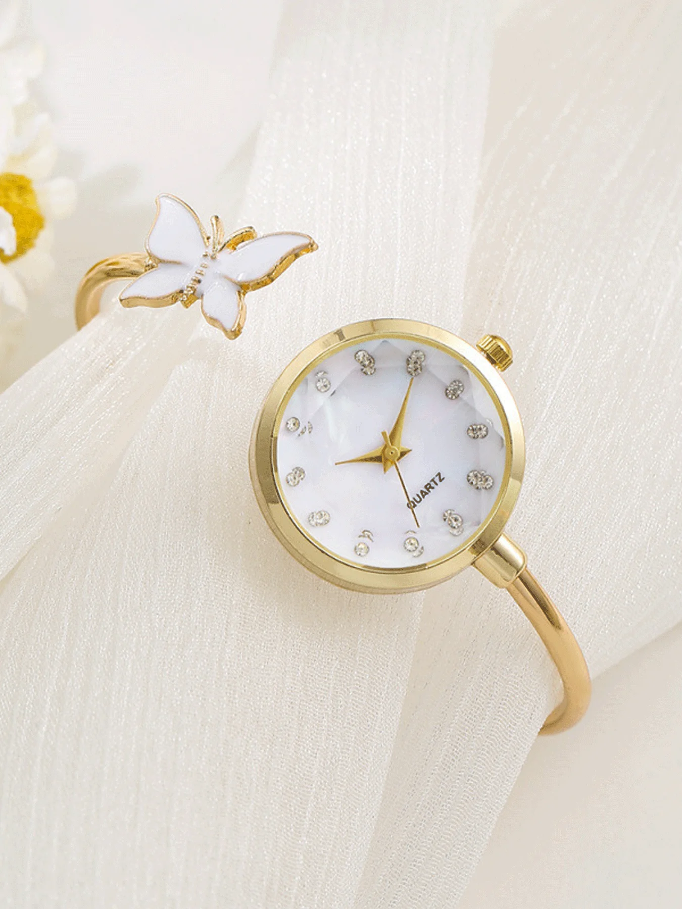 Beimu face bracelet butterfly  - مراجعة Luxury Watch Face وسعره