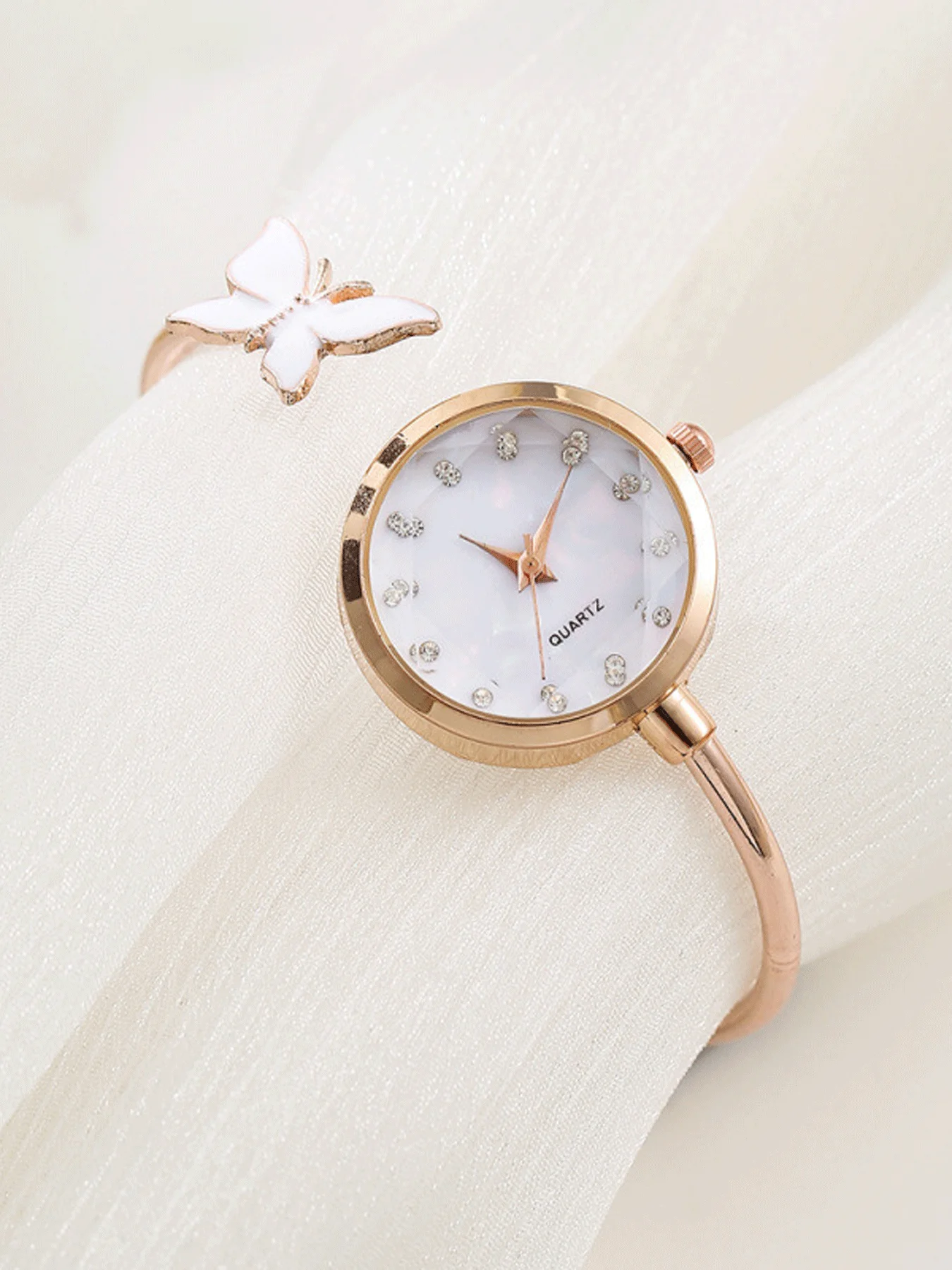 Beimu face bracelet butterfly  - مراجعة Luxury Watch Face وسعره