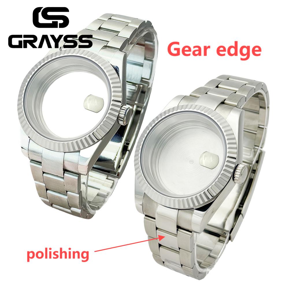 For Oyster Bracelet Strap DATE - مراجعة Luxury Watch Face وسعره