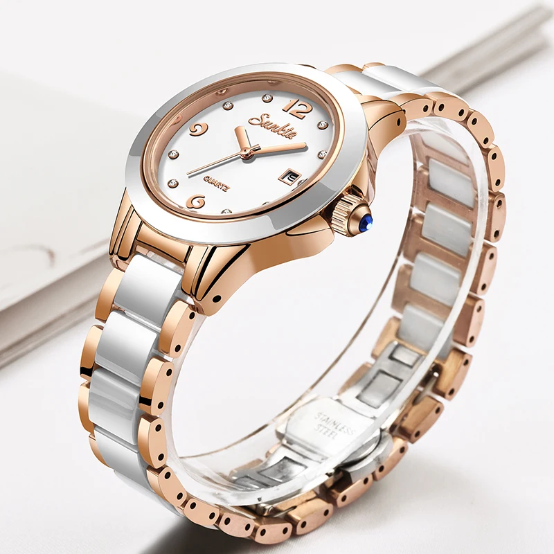 Sunkta Fashion Casual Quartz W - مراجعة Luxury Watch وسعره