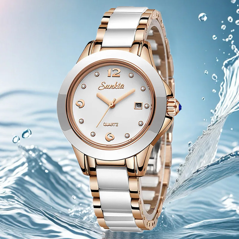 Sunkta Fashion Casual Quartz W - مراجعة Luxury Watch وسعره