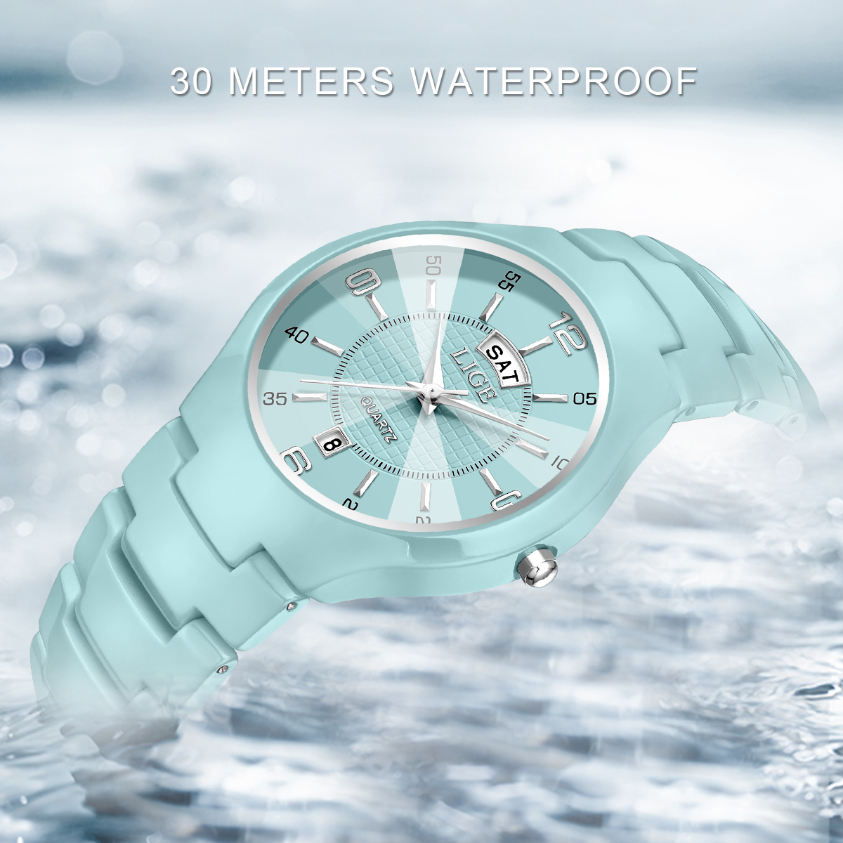 LIGE Luxury Elegant Quartz Wom - مراجعة Luxury Watch وسعره