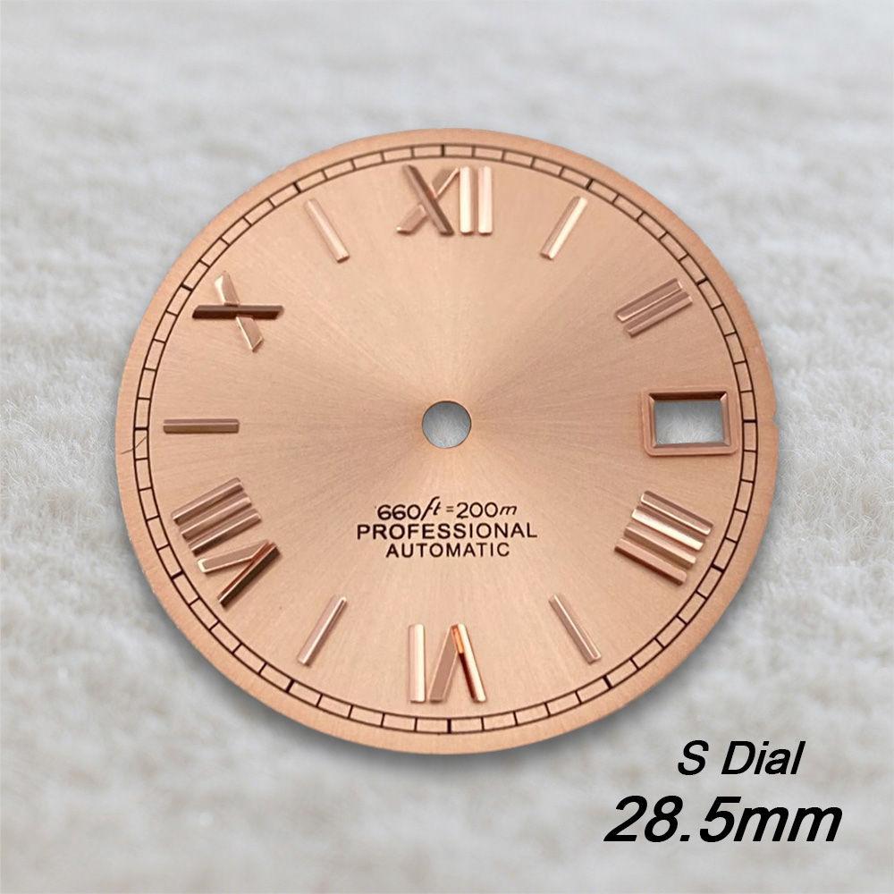 New 28.5mm S Logo Rome Sunburs - مراجعة Luxury Watch Face وسعره