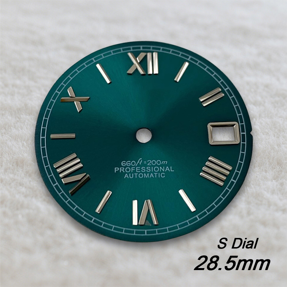 New 28.5mm S Logo Rome Sunburs - مراجعة Luxury Watch Face وسعره