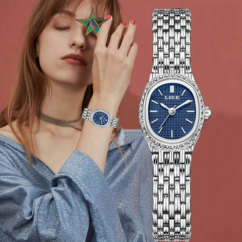 LIGE Fashion Luxury Quartz Wom - مراجعة Luxury Watch Box وسعره