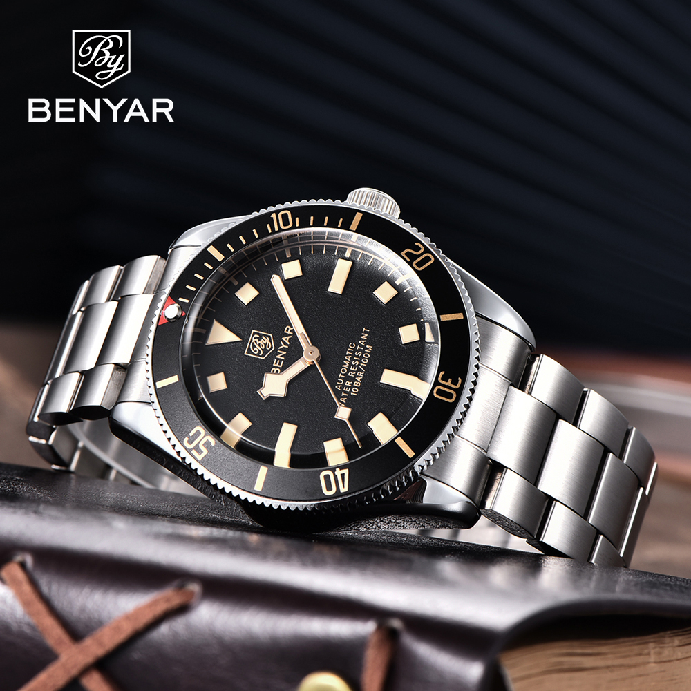 2025 New BENYAR Automatic Watc - مراجعة Luxury Watch For Men وسعره