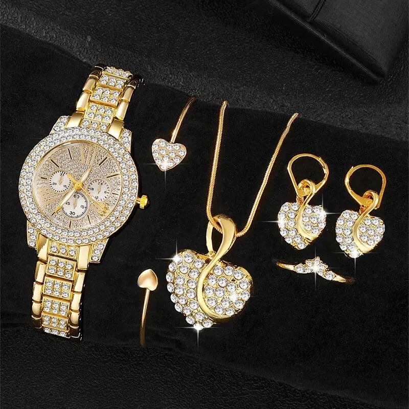 Women's Quartz Watch Gold Luxu - مراجعة Luxury Watch وسعره
