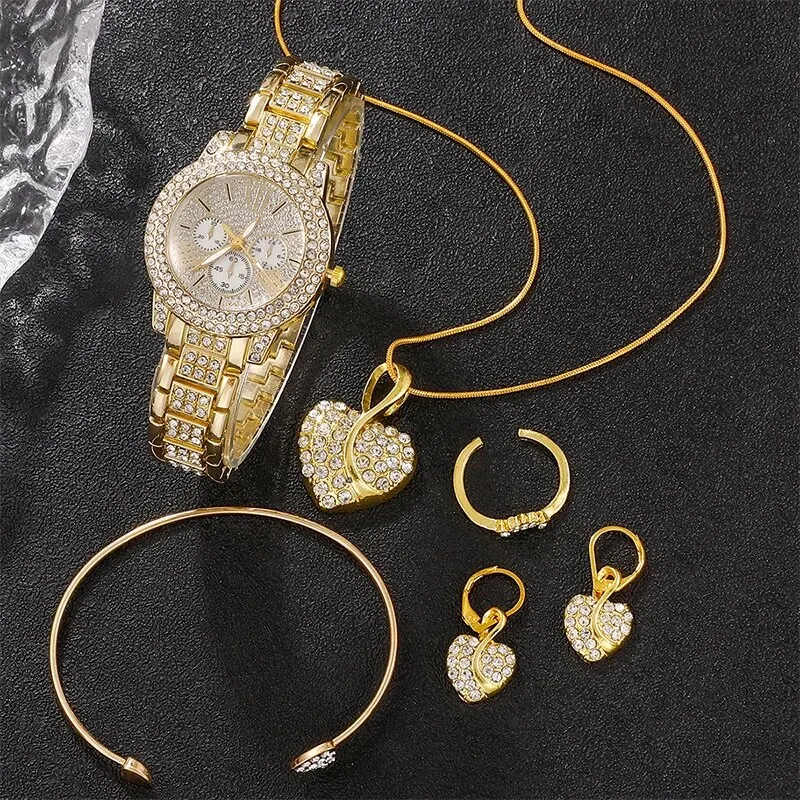 Women's Quartz Watch Gold Luxu - مراجعة Luxury Watch وسعره