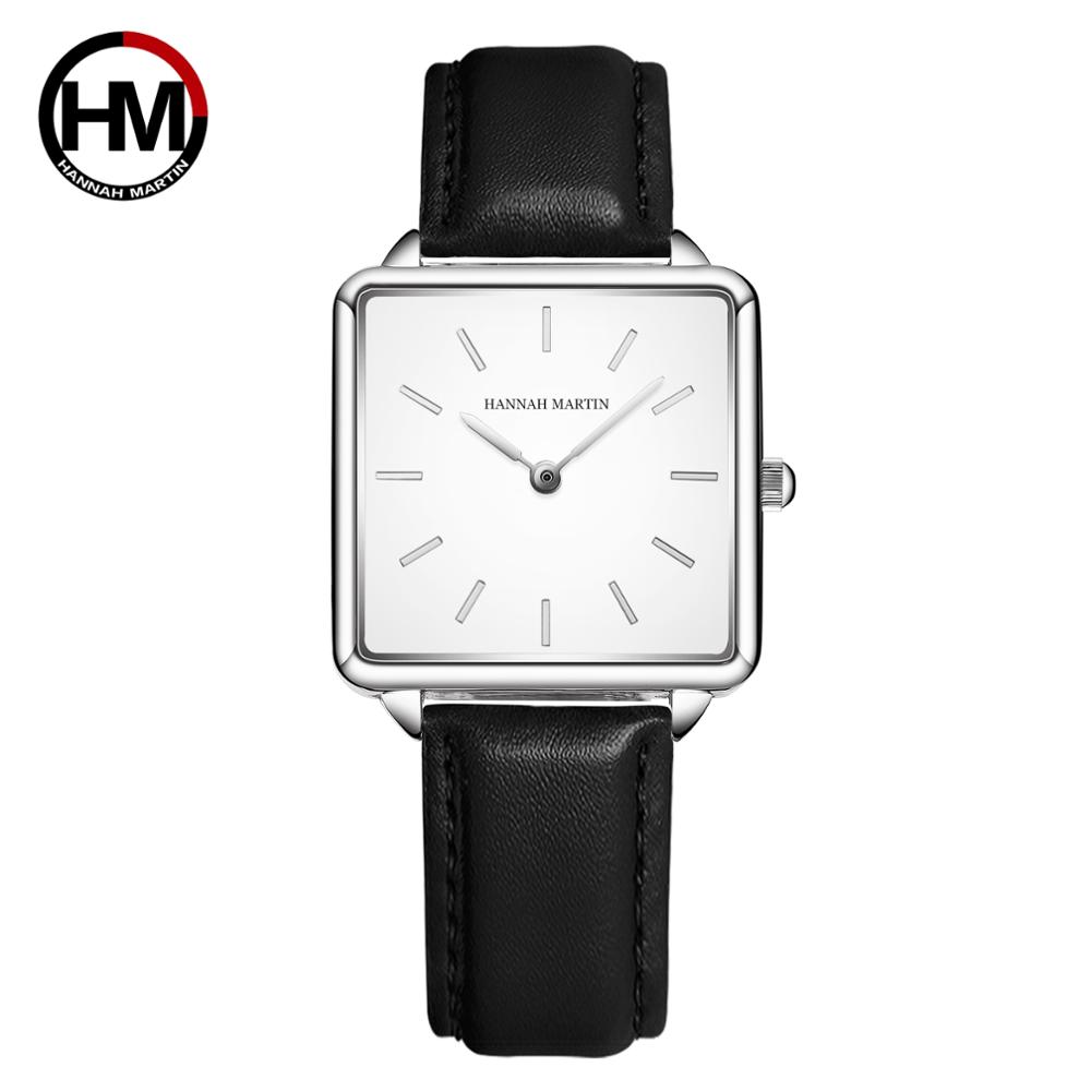 Genuine Leather Strap Japan Qu - مراجعة Luxury Watch Square وسعره