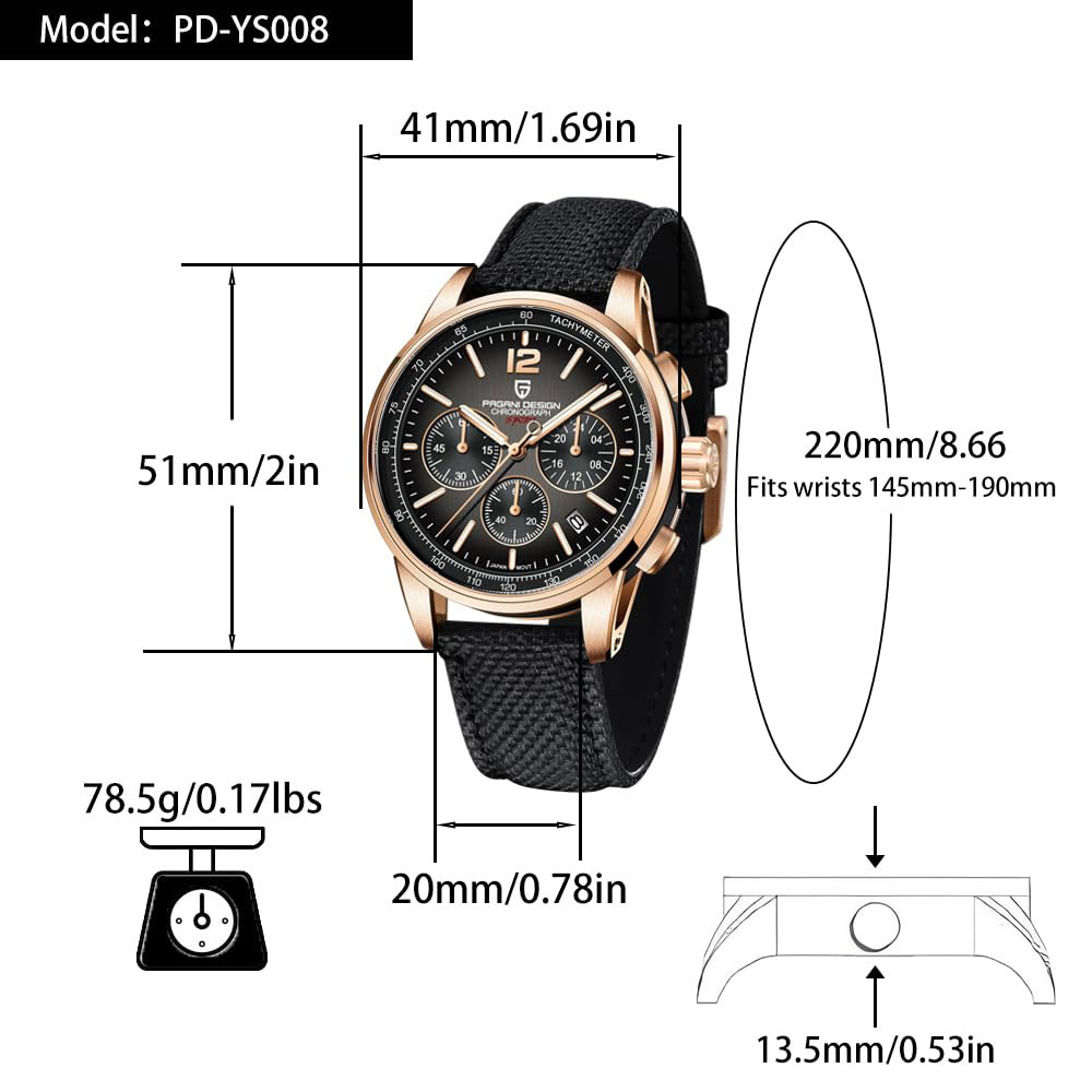 PAGANI DESIGN New Mens Watch 4 - مراجعة Luxury Watch For Men وسعره