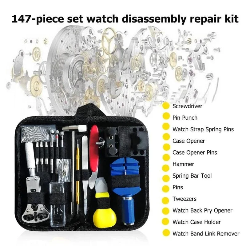 Watch Repair Tool Kit Watch Li - مراجعة Luxury Watch Cleaning Kit وسعره