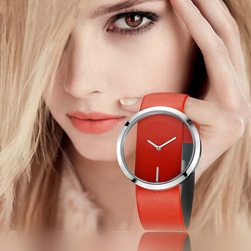Women Watches Top Brand Luxury - مراجعة Luxury Watch With Leather Strap وسعره