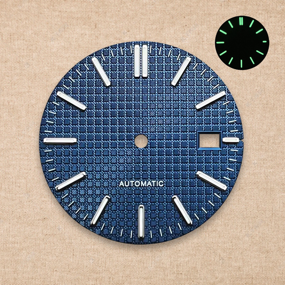 31.8mm S Logo Oak Dial Fit NH3 - مراجعة Luxury Watch Face وسعره