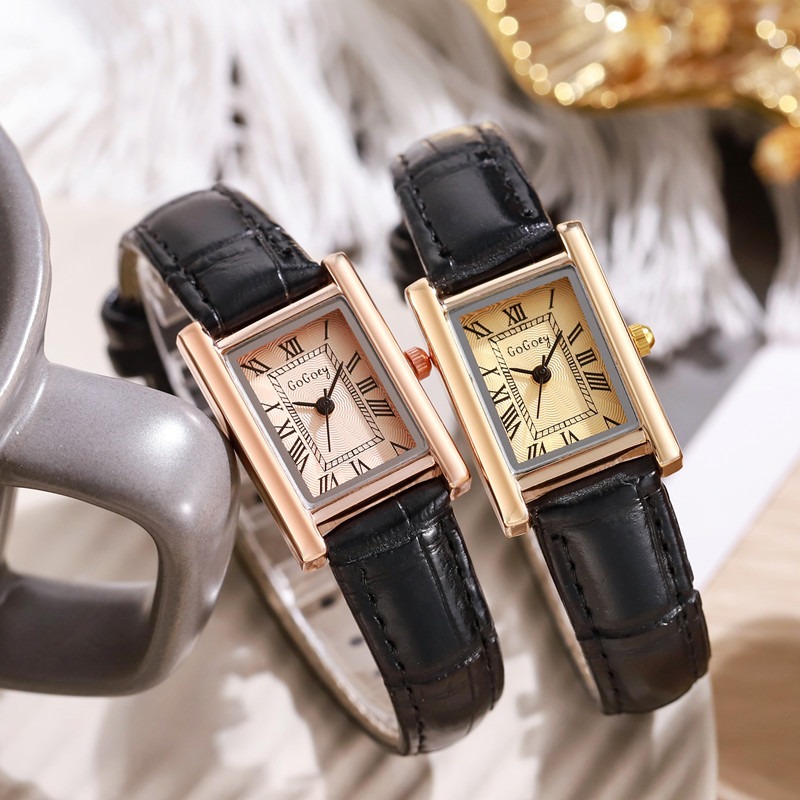 Famous Brand Women Watch Fashi - مراجعة Luxury Watch With Leather Strap وسعره