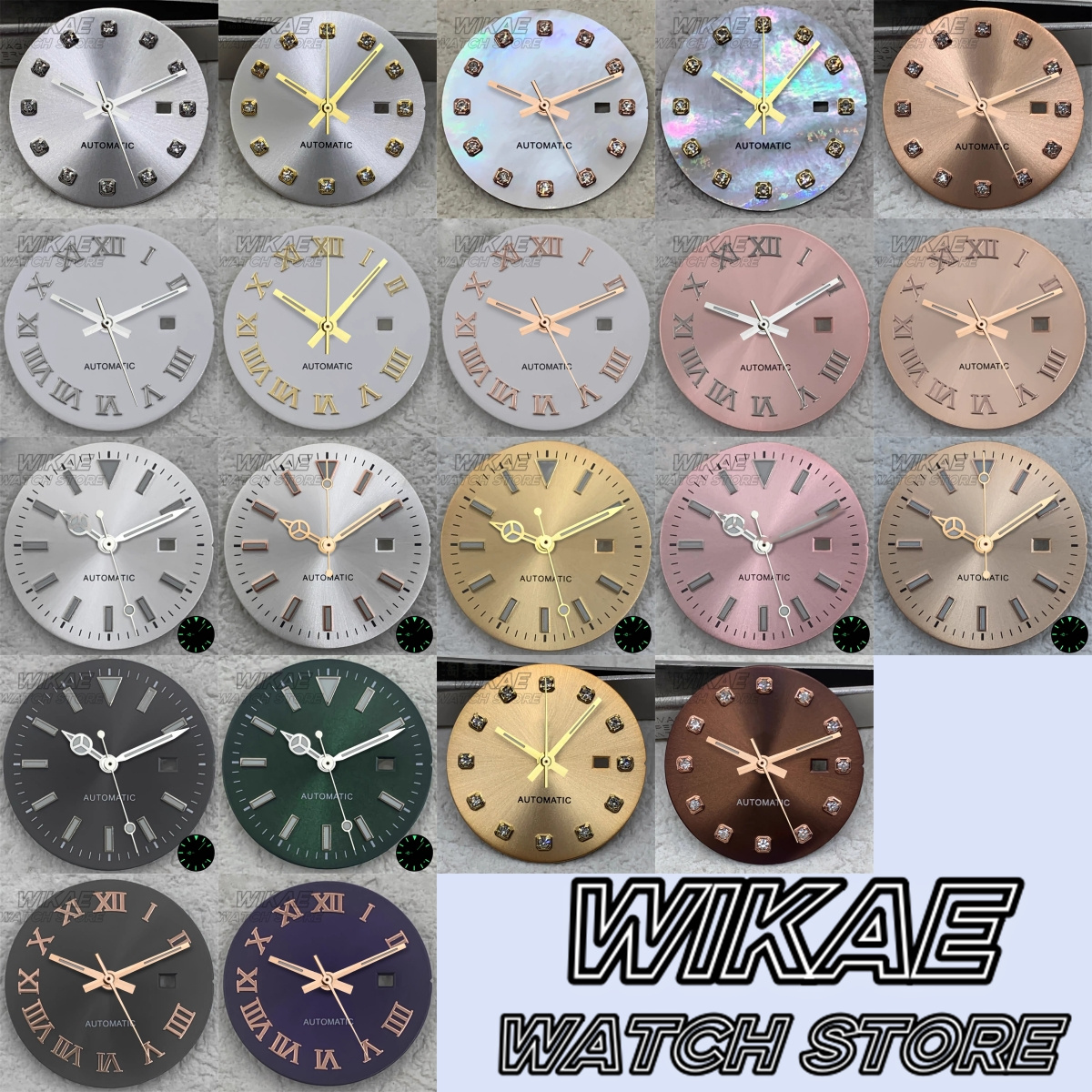 24.5mm NH05 Women's Watch Dial - مراجعة Luxury Watch Face وسعره