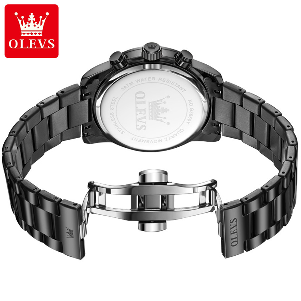 OLEVS Original Fashion Men's W - مراجعة Luxury Watch For Men وسعره