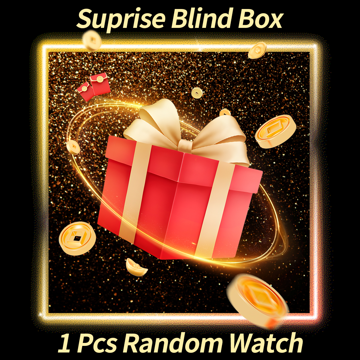 1PC Surprise Mystery Watch Bli - مراجعة Luxury Watch Box وسعره