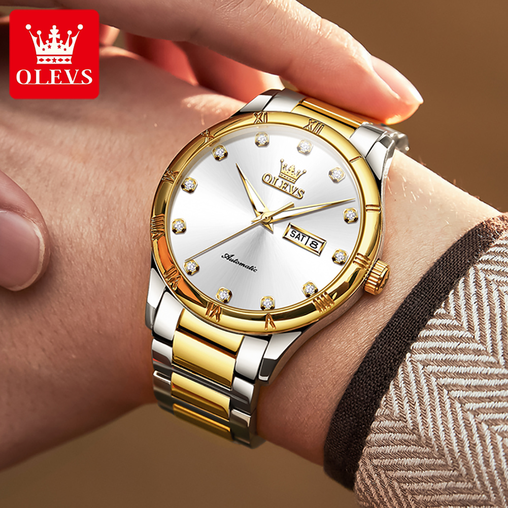 OLEVS Men's Watches Luxury Cas - مراجعة Luxury Watch For Men وسعره