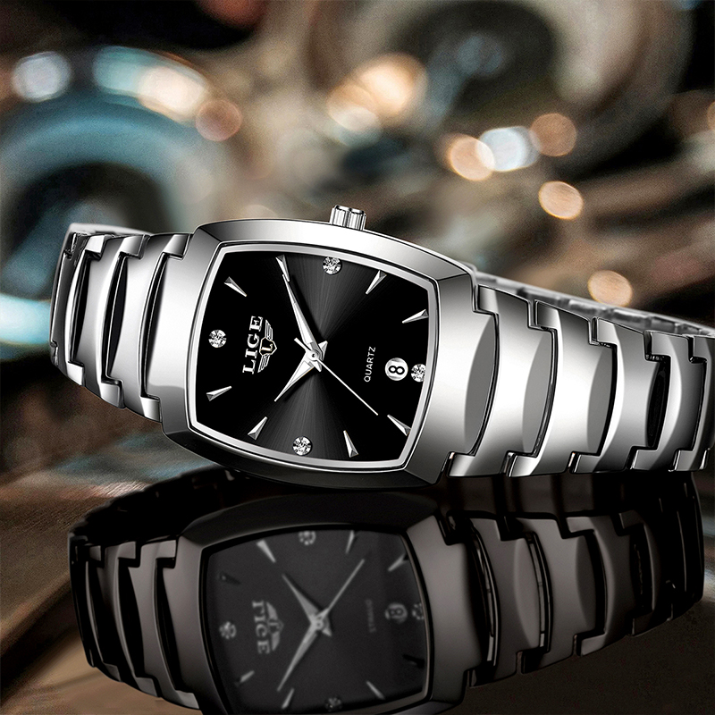 LIGE Watch women Business Luxu - مراجعة Luxury Watch Box وسعره