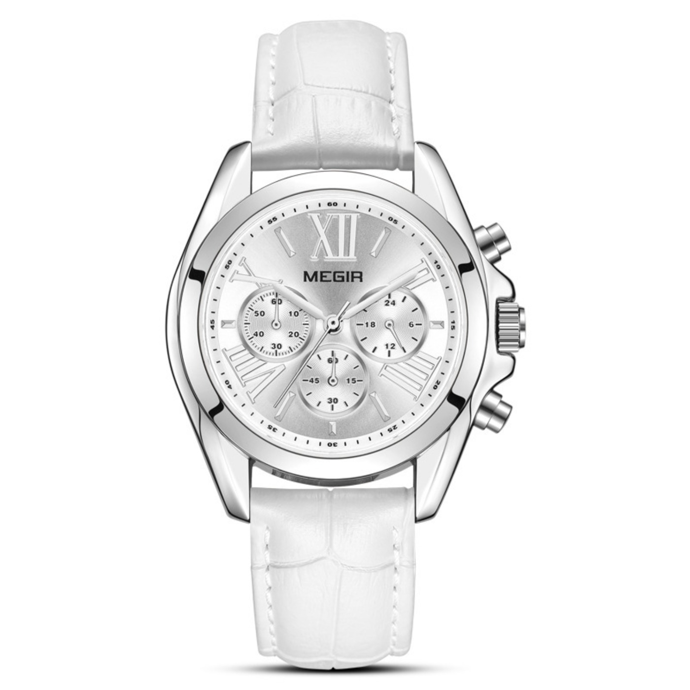 MEGIR New Luxury Leather Watch - مراجعة Luxury Watch وسعره