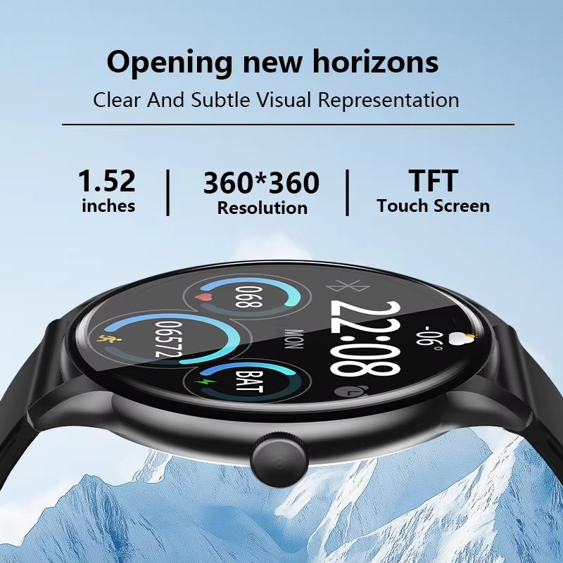 2025 New Smart Watch Heart Rat - مراجعة Gmt Dual Timezone Watch وسعره