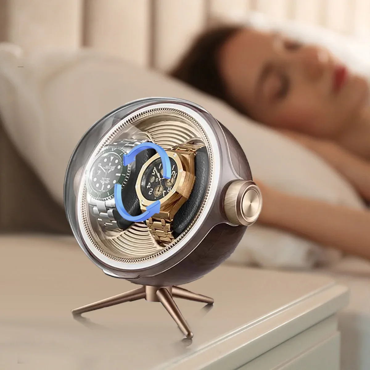 Luxury Automatic Watch Winder  - مراجعة Zero Luxury Watch وسعره