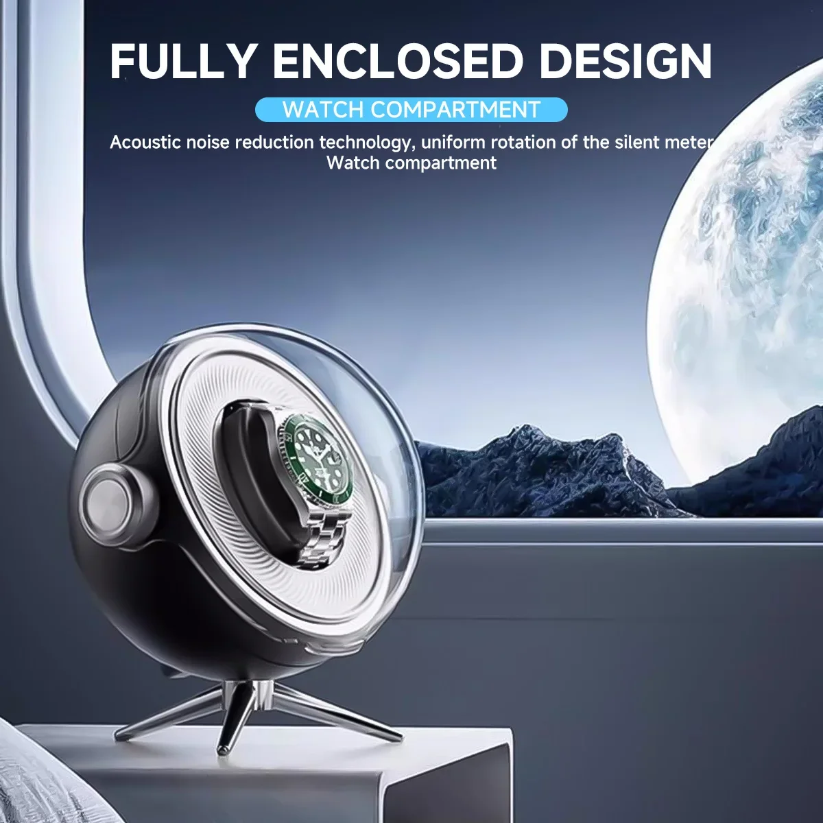 Luxury Automatic Watch Winder  - مراجعة Zero Luxury Watch وسعره