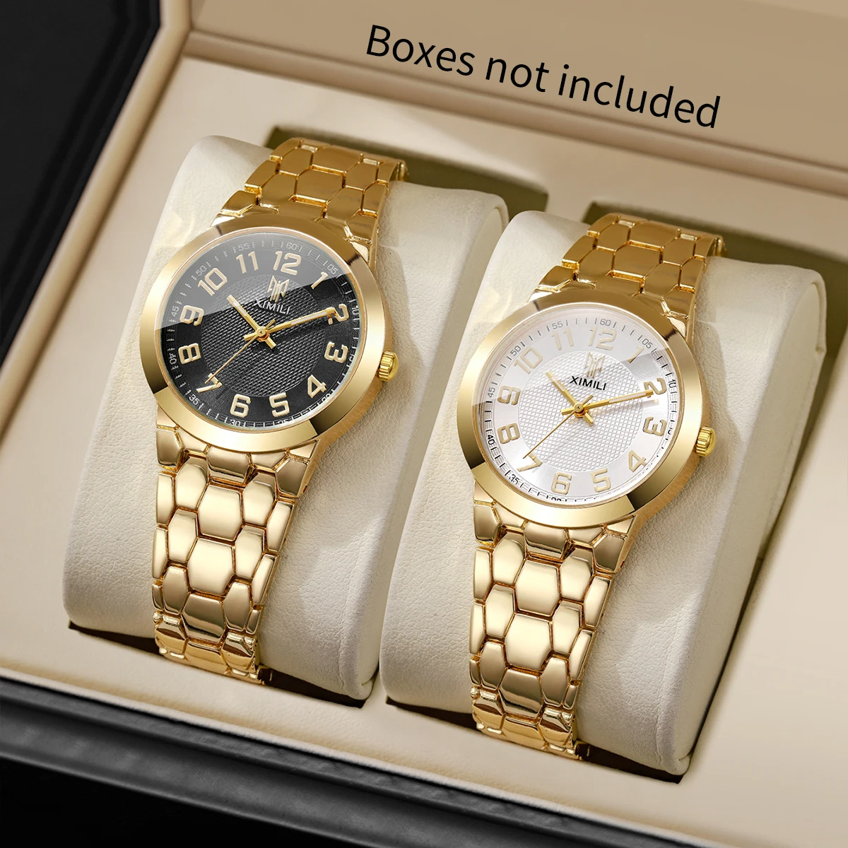 Luxury Gold Tone Women's Wrist - مراجعة Luxury Watch Gold And Black وسعره