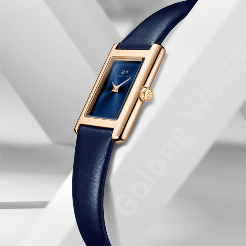 I&W Carnival Ultra thin Quartz - مراجعة Luxury Watch With Leather Strap وسعره