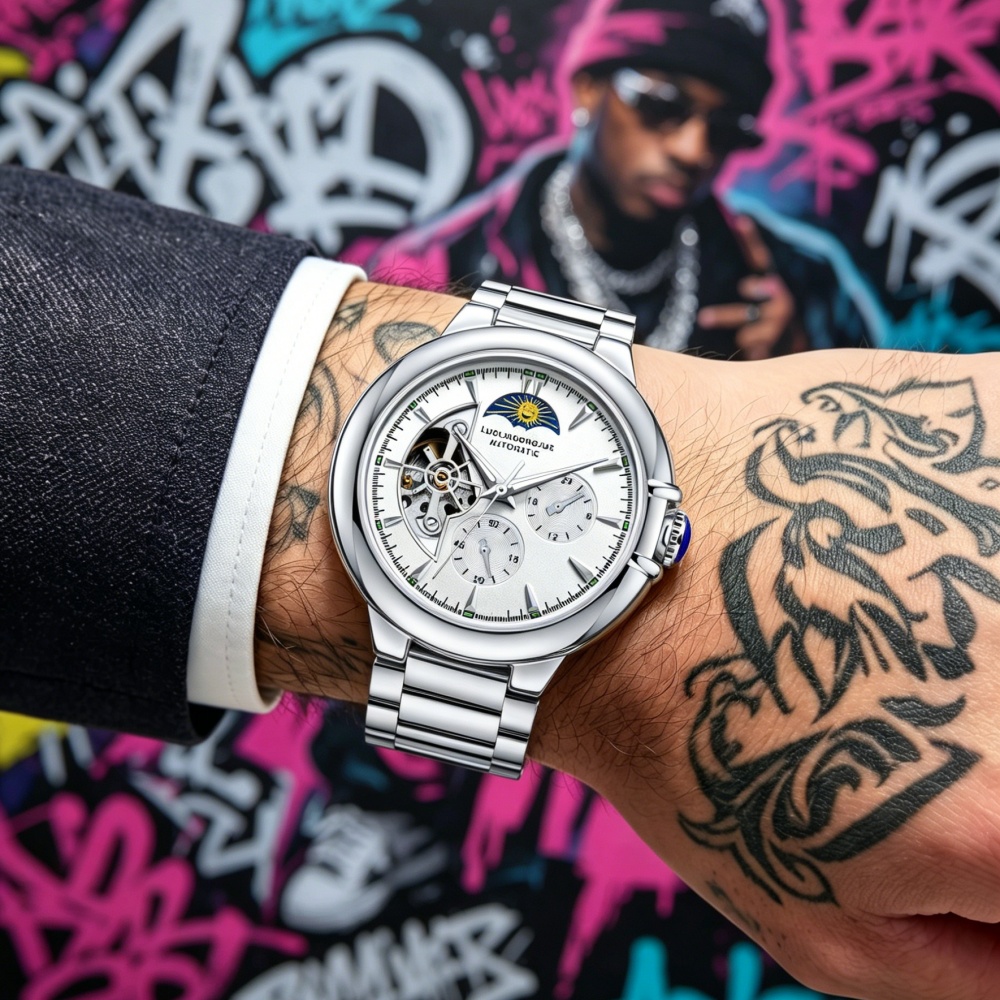 Trendy and Cool Men's Fully Au - مراجعة Luxury Watch Value وسعره