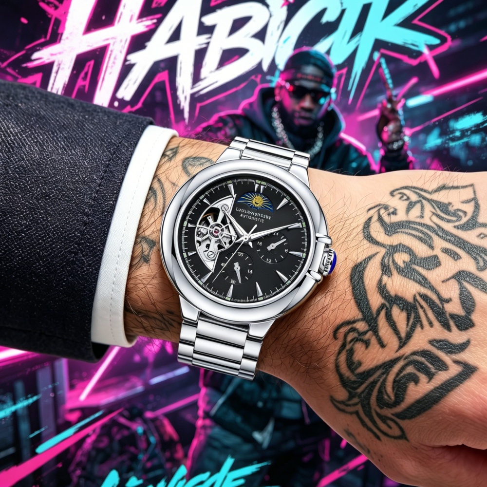Trendy and Cool Men's Fully Au - مراجعة Luxury Watch Value وسعره