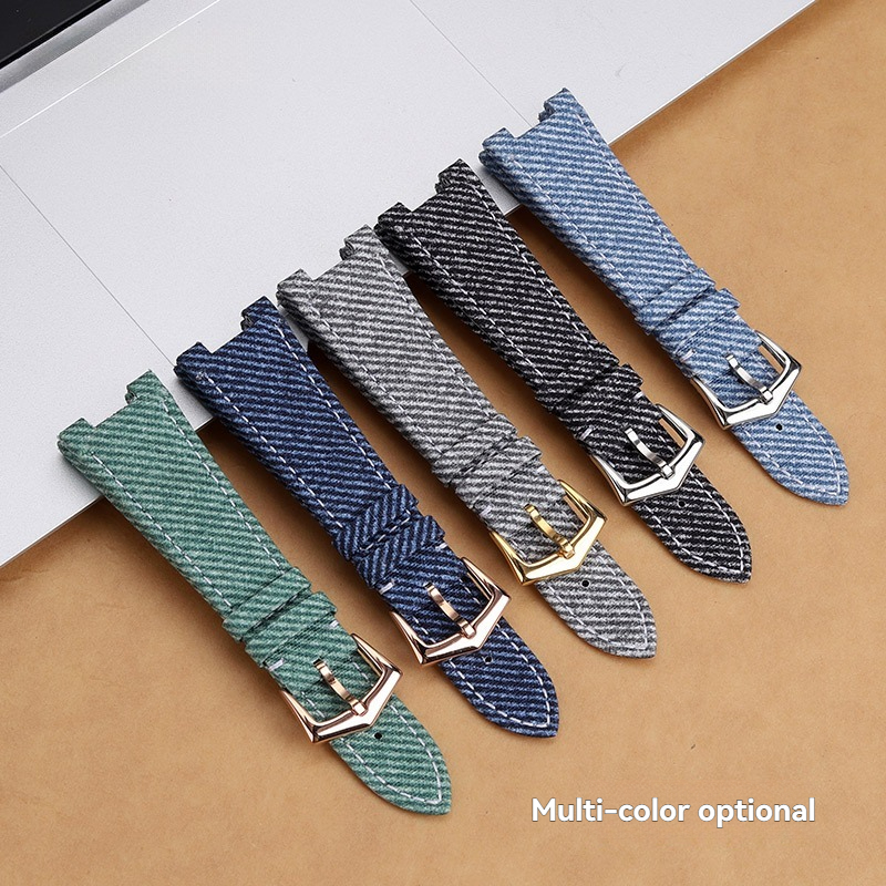25mm×12mm Canvas Watch Strap f - مراجعة Luxury Watch Patek Philippe وسعره