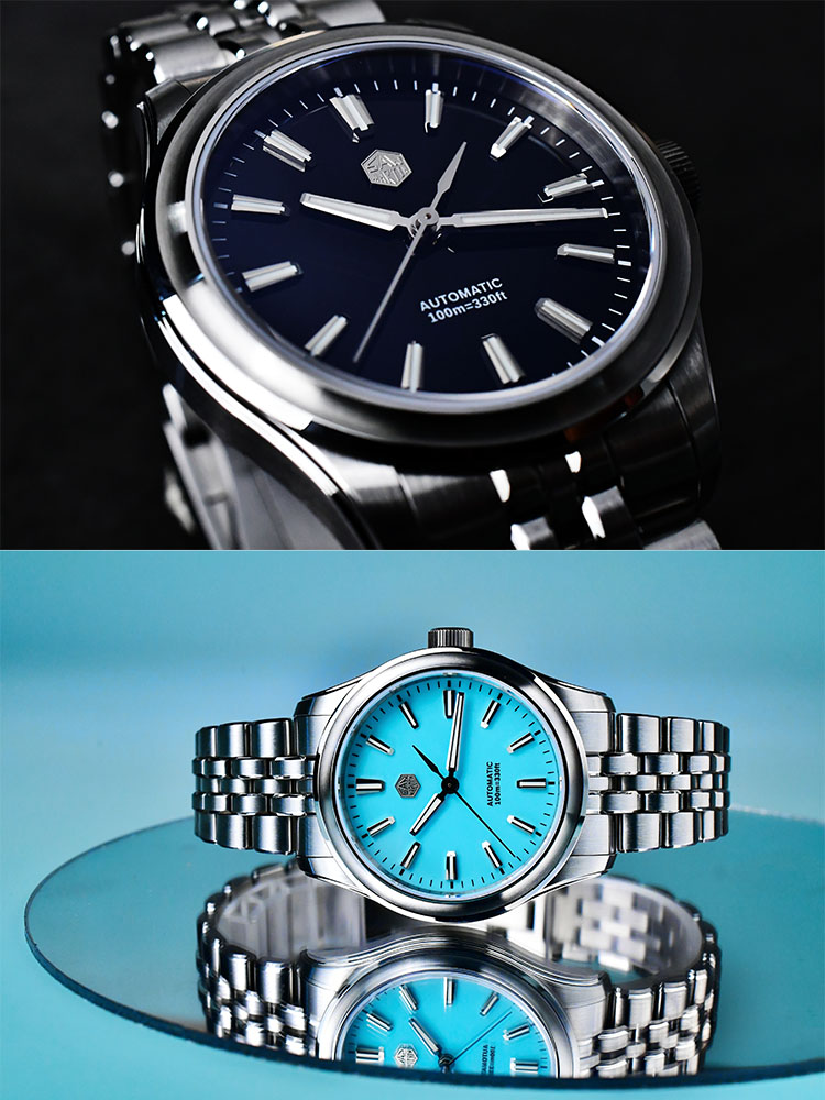 San Martin 36mm 39mm Gada Clas - مراجعة Cloisonne Enamel Dial وسعره