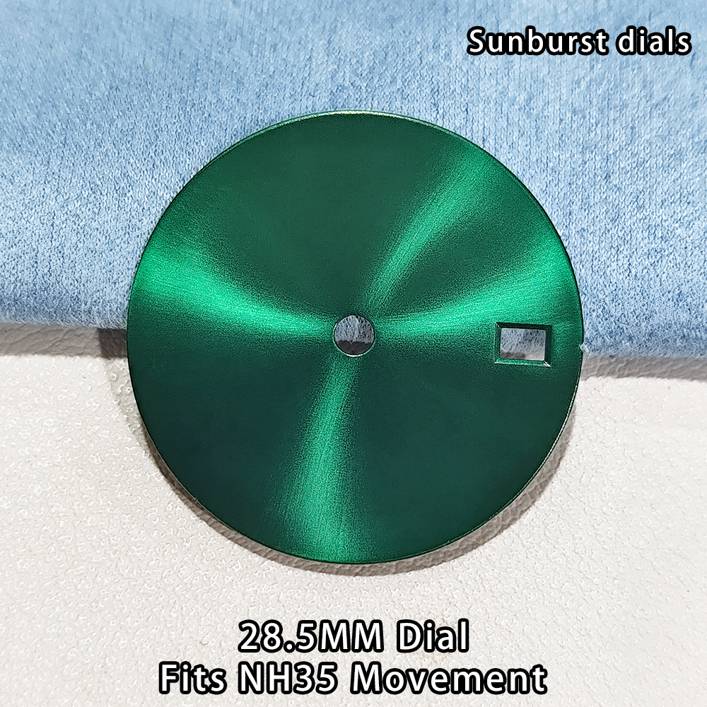 28.5mm Matte Dial NH35 Enamel  - مراجعة Cloisonne Enamel Dial وسعره