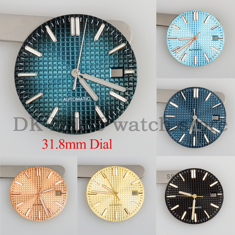 31.8mm NH35 Dial Hands Black B - مراجعة Luxury Watch Face وسعره