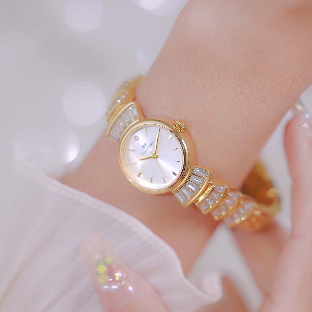 High Quality Women's Watches L - مراجعة Luxury Watch Gold And Black وسعره