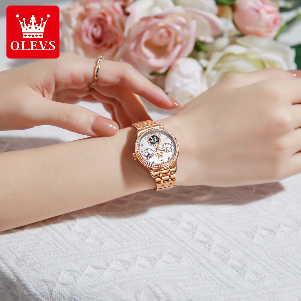 OLEVS Women's Watches Top Bran - مراجعة Luxury Watch Box وسعره