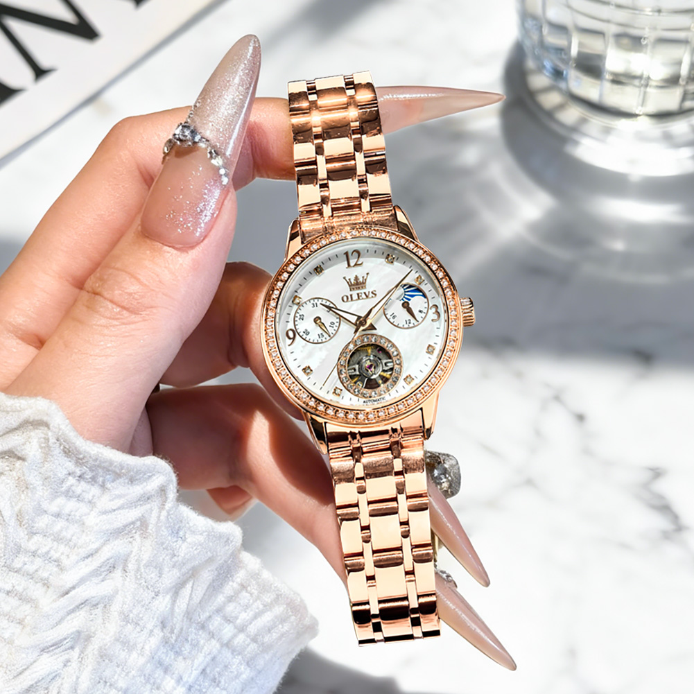 OLEVS Women's Watches Top Bran - مراجعة Luxury Watch Box وسعره
