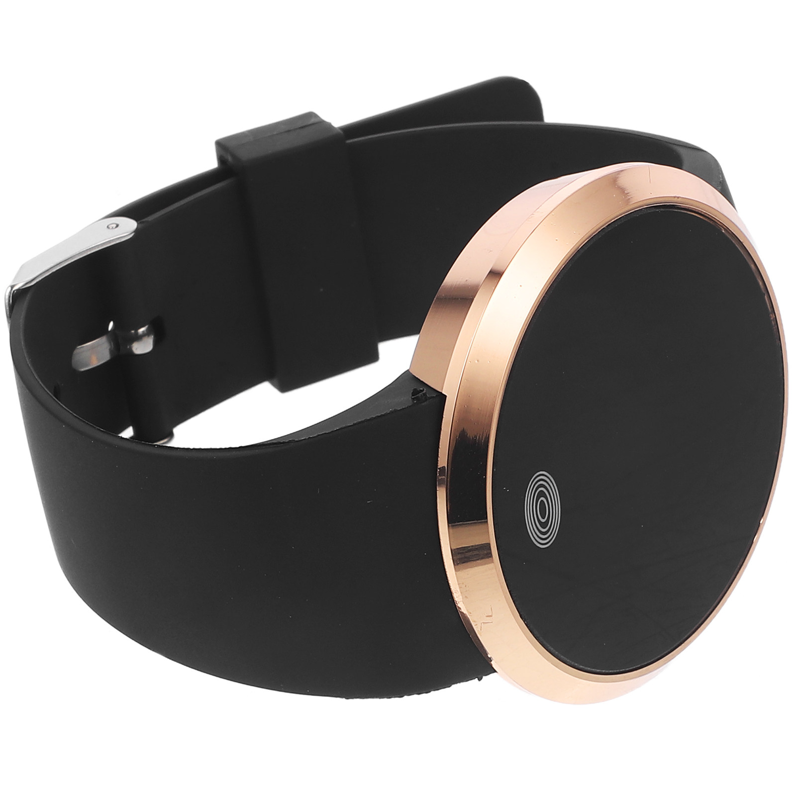 Men Women LED Alloy Wristbands - مراجعة Luxury Watch Gold And Black وسعره
