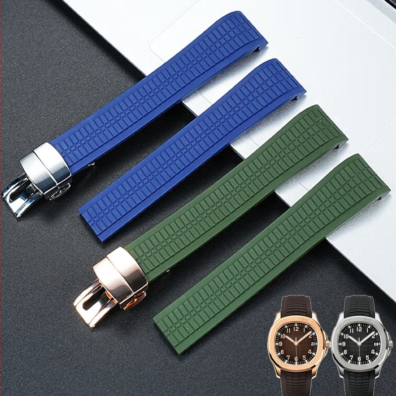 Soft Rubber Watch Band Aquanau - مراجعة Luxury Watch Patek Philippe وسعره