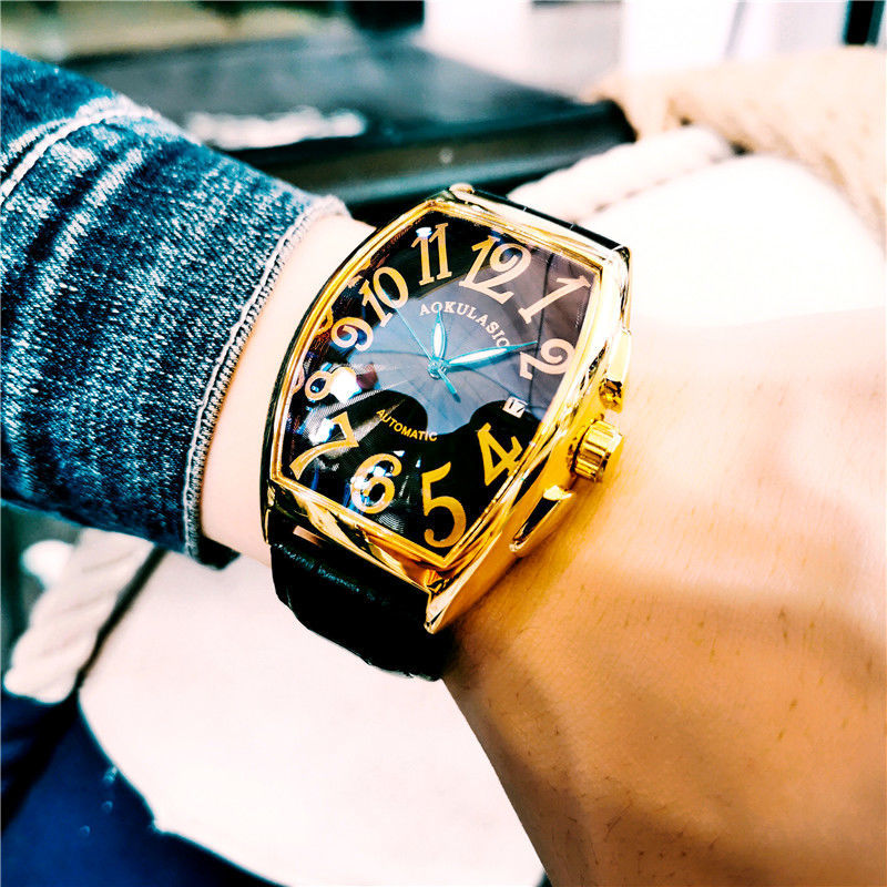 Luxurious Men's Mechanical Wat - مراجعة Luxury Watch Value وسعره