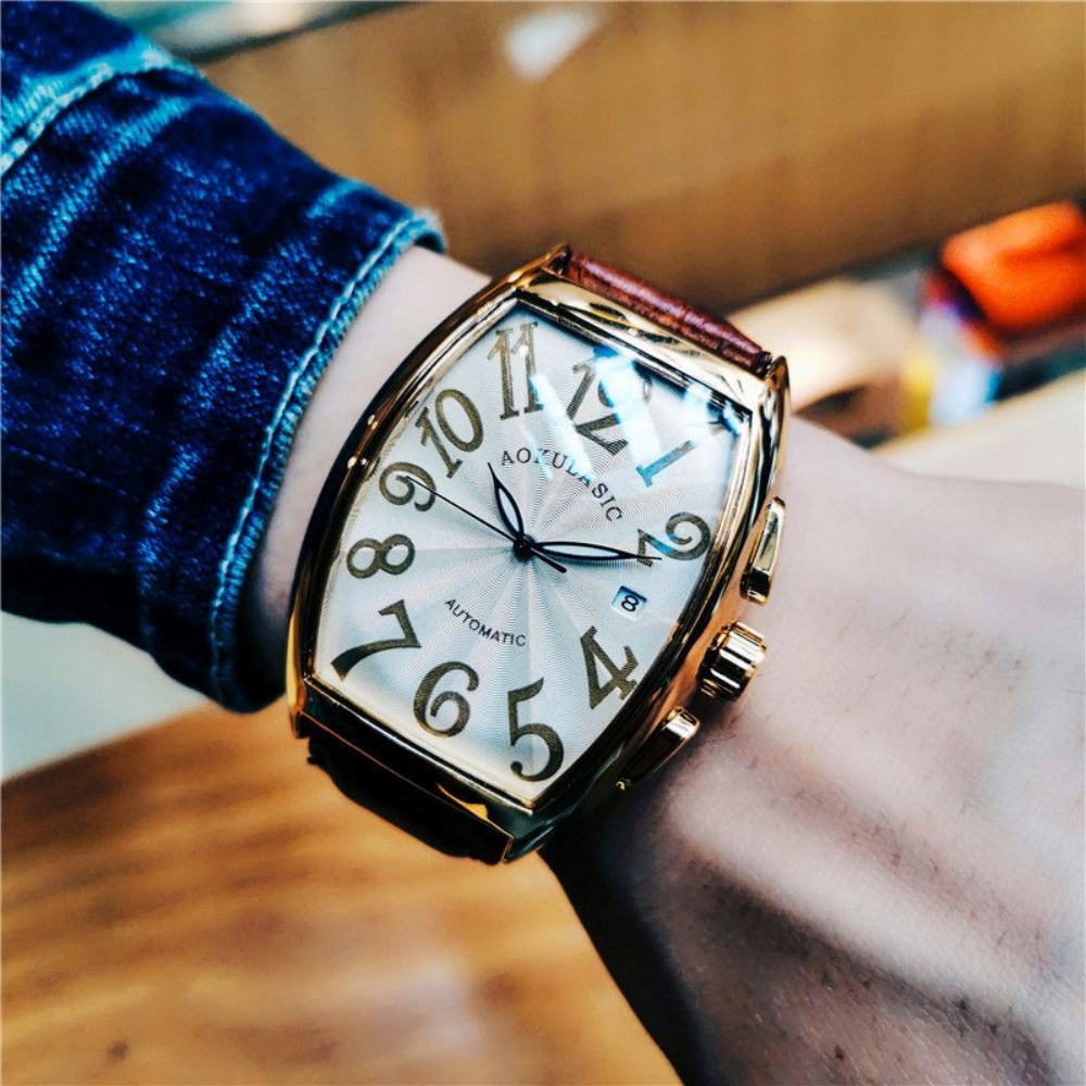Luxurious Men's Mechanical Wat - مراجعة Luxury Watch Value وسعره