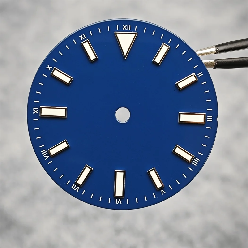 Enameled 28.5mm Watch Dial wit - مراجعة Cloisonne Enamel Dial وسعره