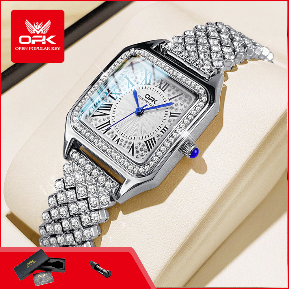 OPK 8619 Original Brand Women' - مراجعة Luxury Watch Square وسعره